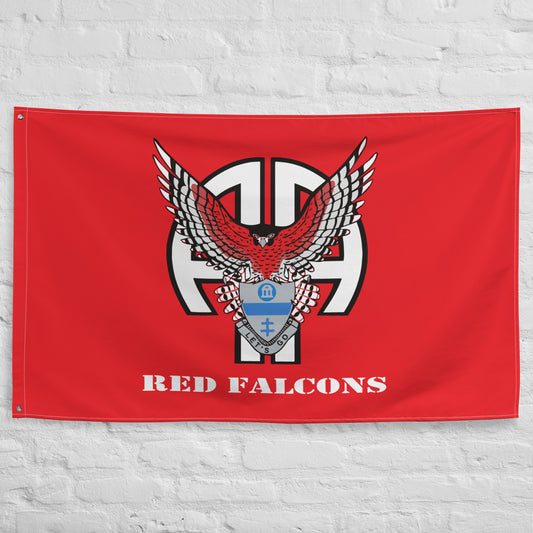 Red Falcons Flag / 1-325 AIR BN Flag