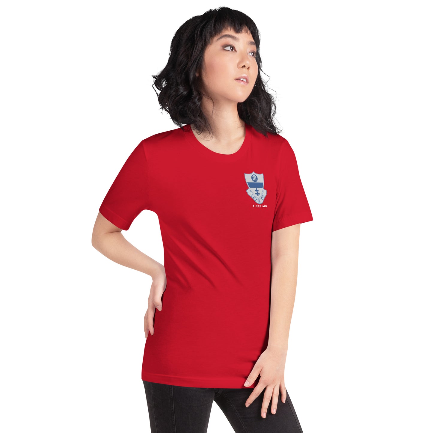 Red Falcons PT Shirt (Cotton/Polyester) 1-325 AIR BN Shirt