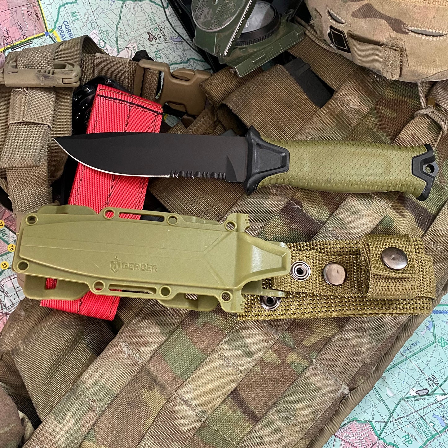 JM USA Engraved Gerber Strongarm