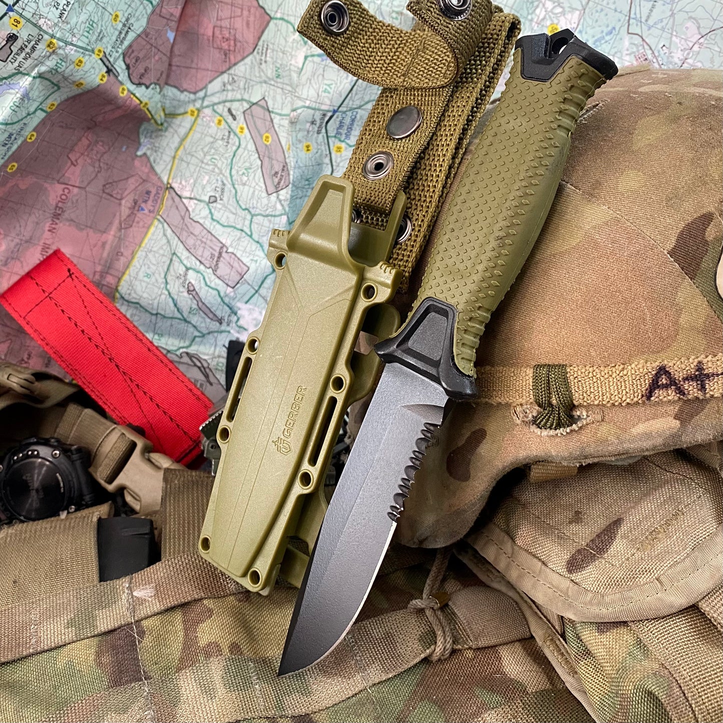 JM USA Engraved Gerber Strongarm