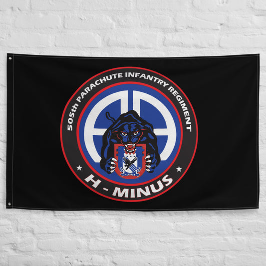 H Minus - 505th Parachute Infantry Regiment Flag