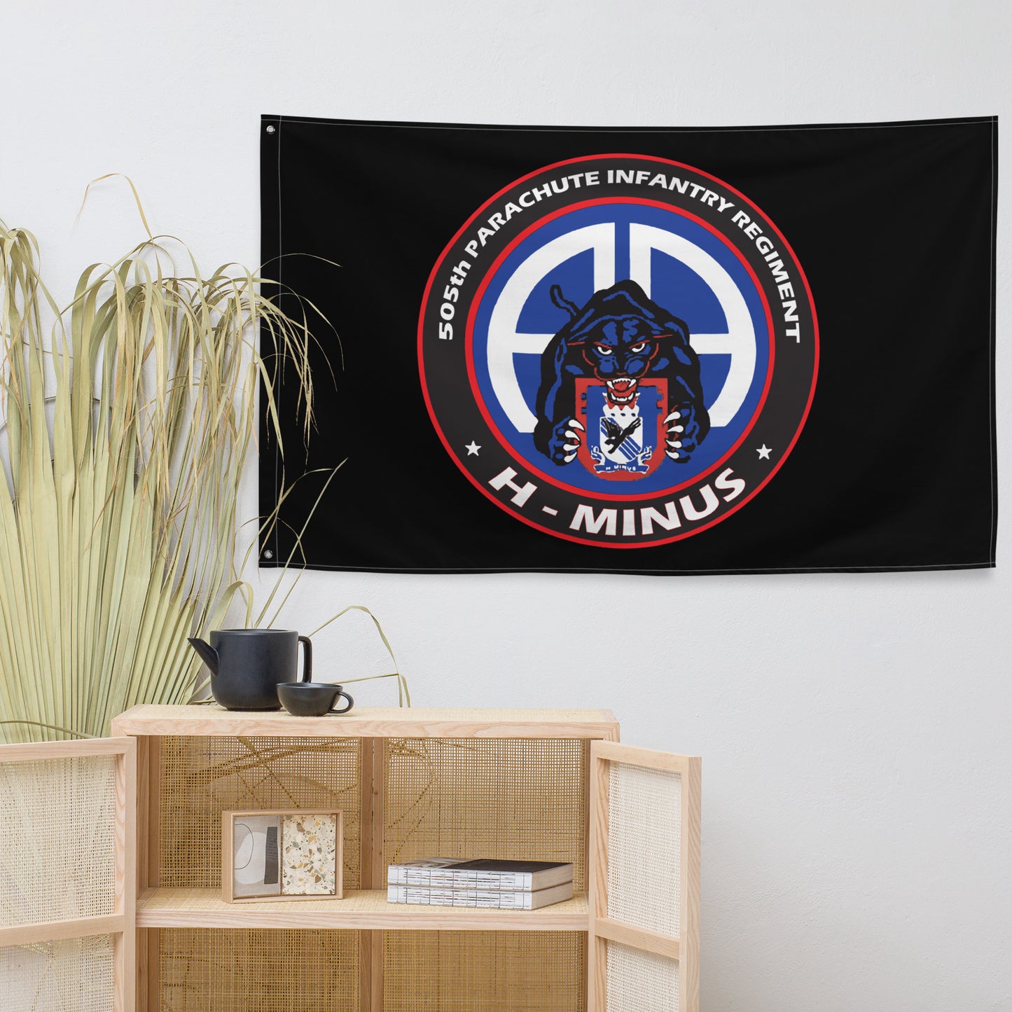 H Minus - 505th Parachute Infantry Regiment Flag