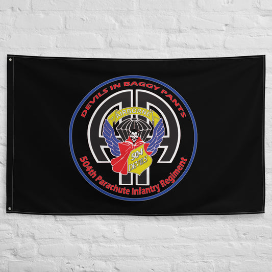 504th PIR Flag - Devils in Baggy Pants