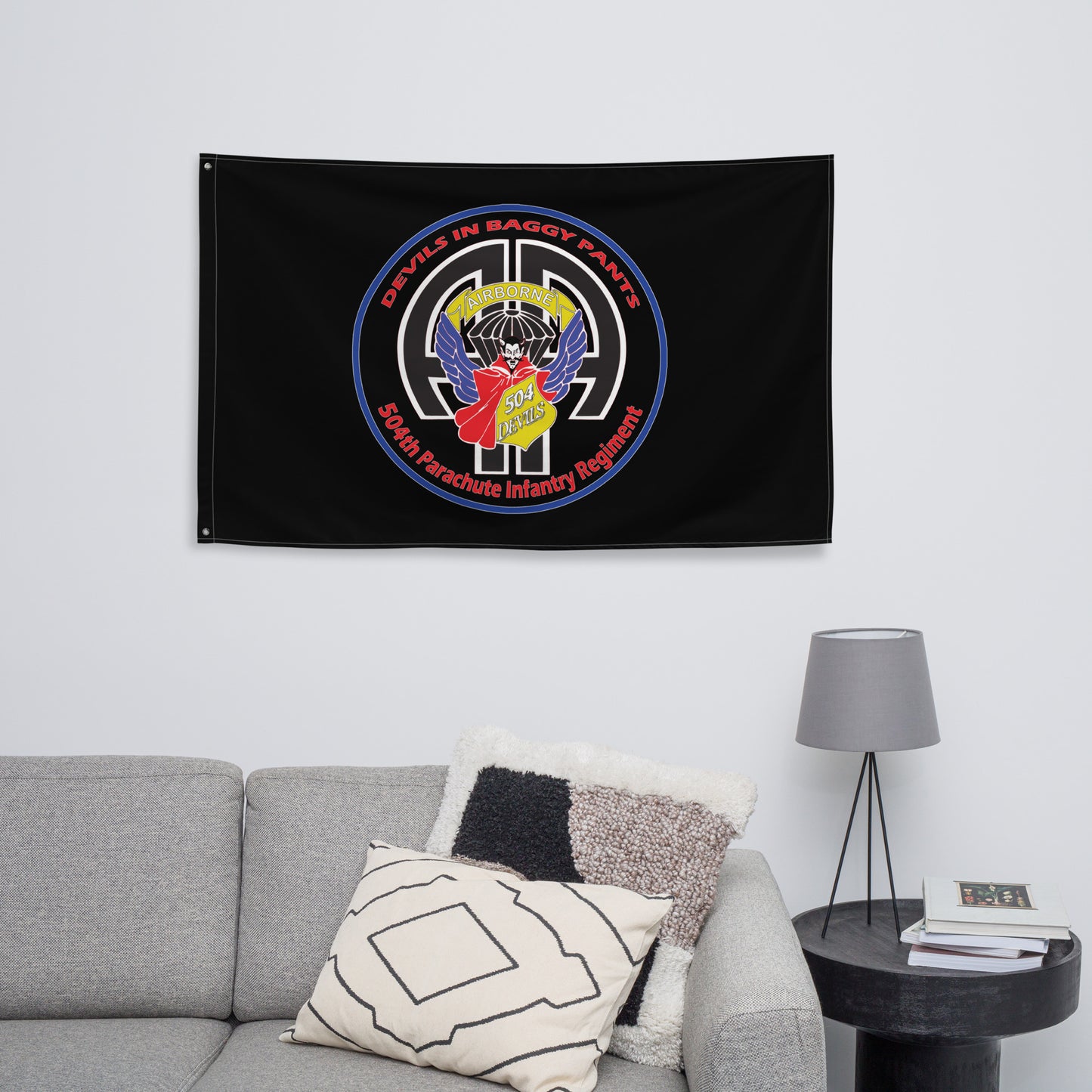 504th PIR Flag - Devils in Baggy Pants