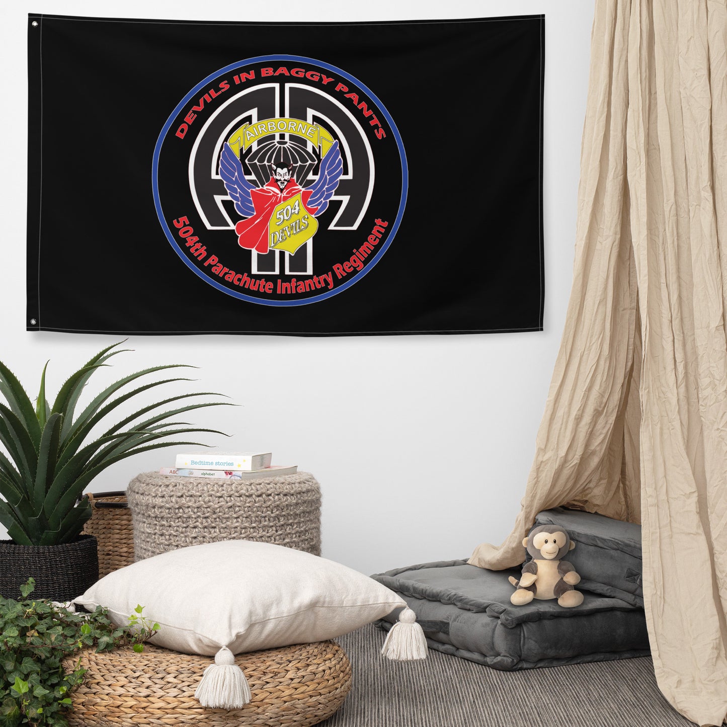 504th PIR Flag - Devils in Baggy Pants