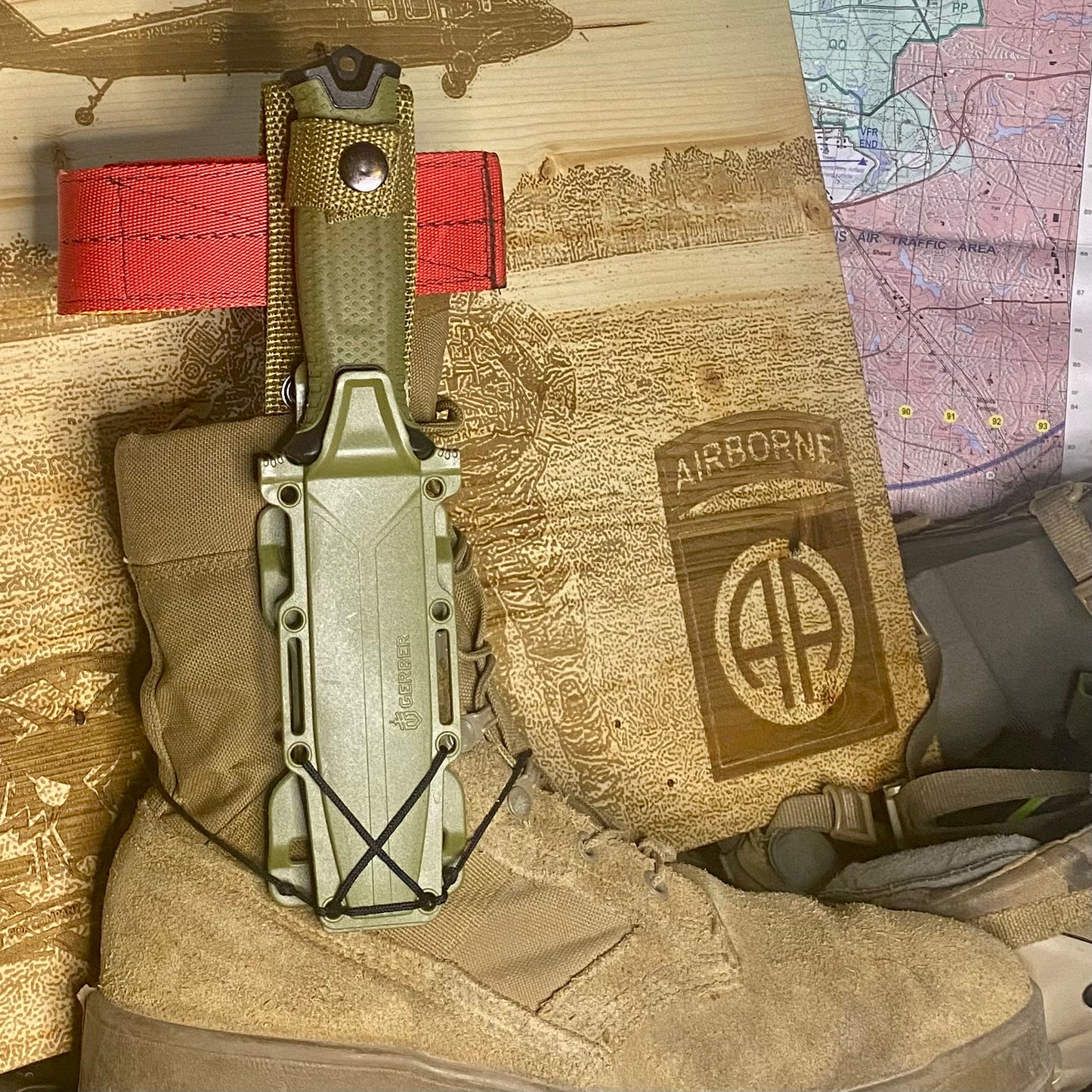 JM USA Engraved Gerber Strongarm