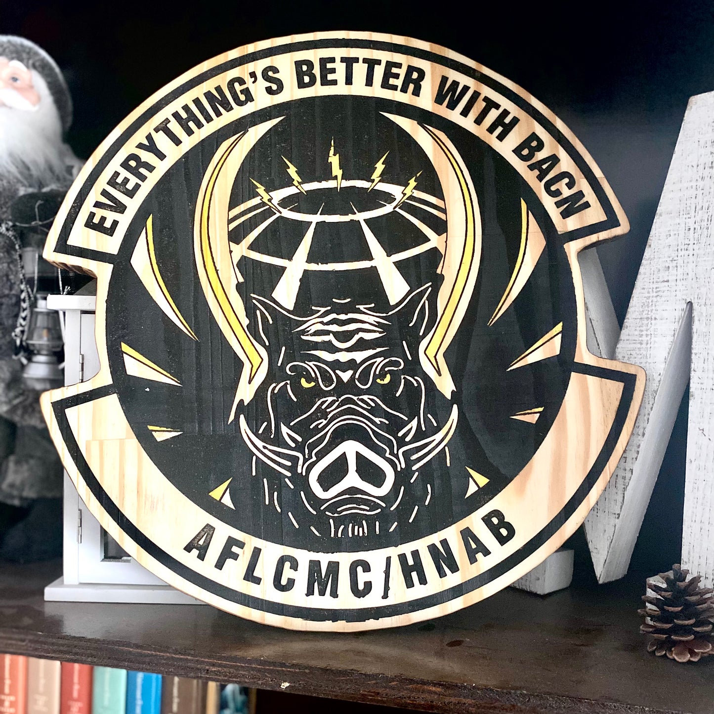 100% Custom Military Plaque - Custom Cutouts - Your Logo - Your Idea