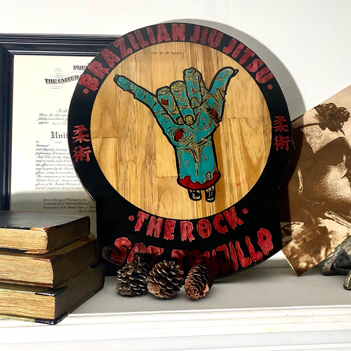 100% Custom Military Plaque - Custom Cutouts - Your Logo - Your Idea