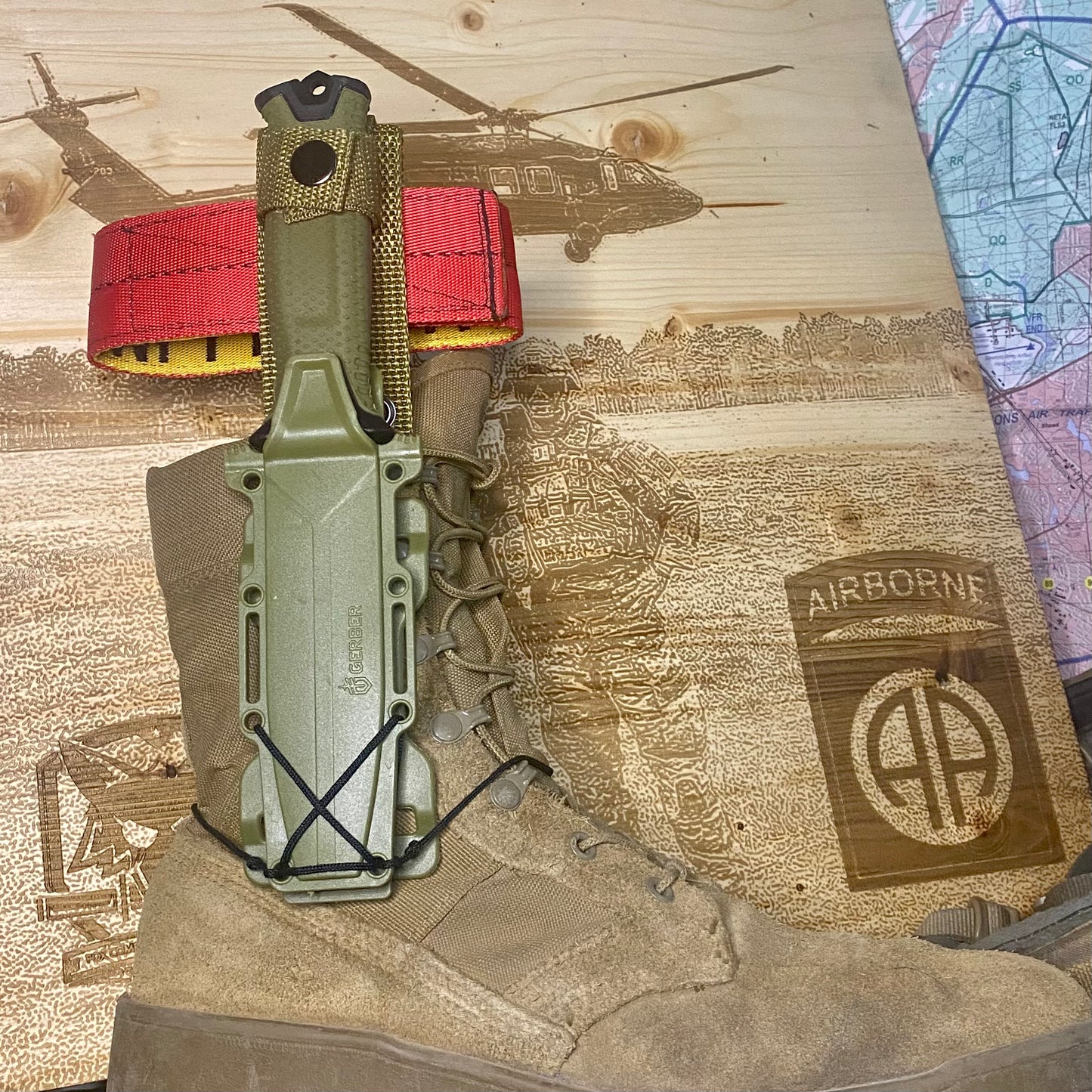 JM USA Engraved Gerber Strongarm