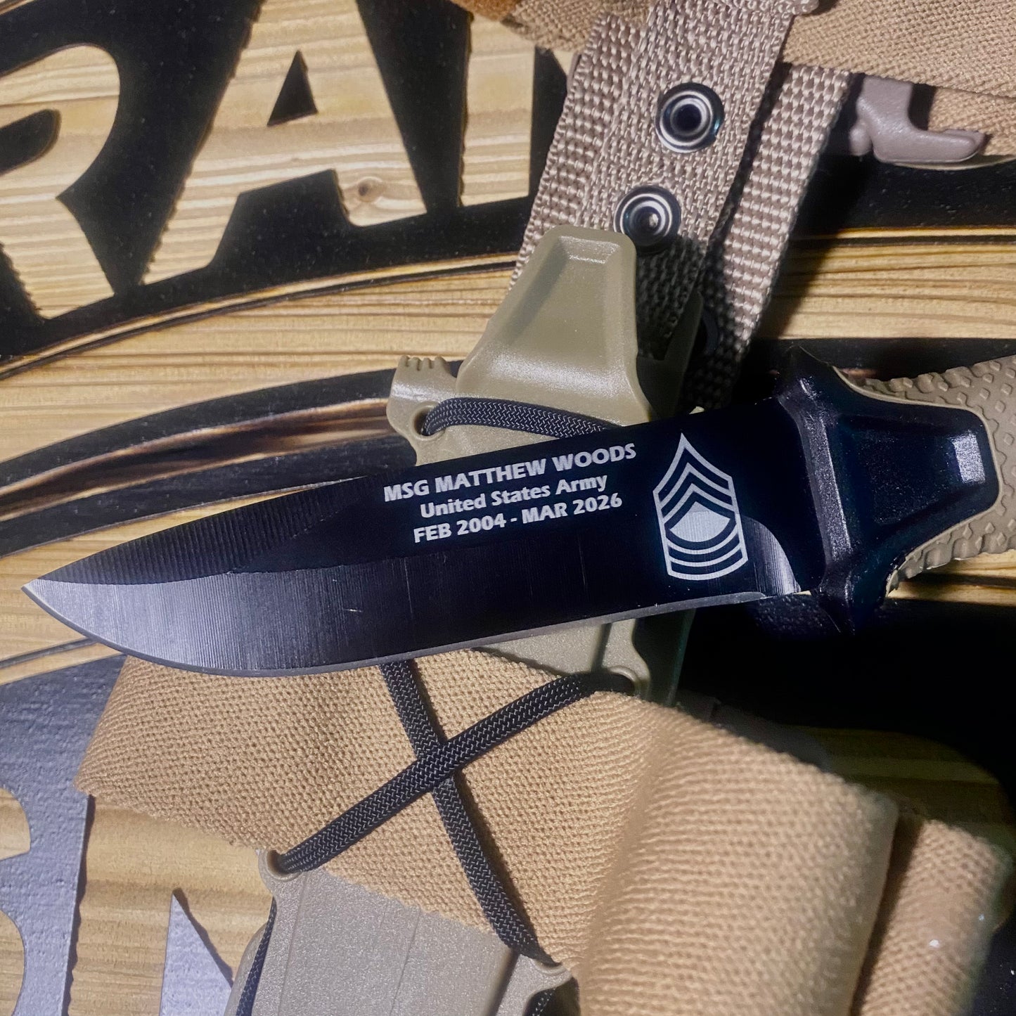 Jumpmaster Knife - JM USA Engraved Jumpmaster Knives