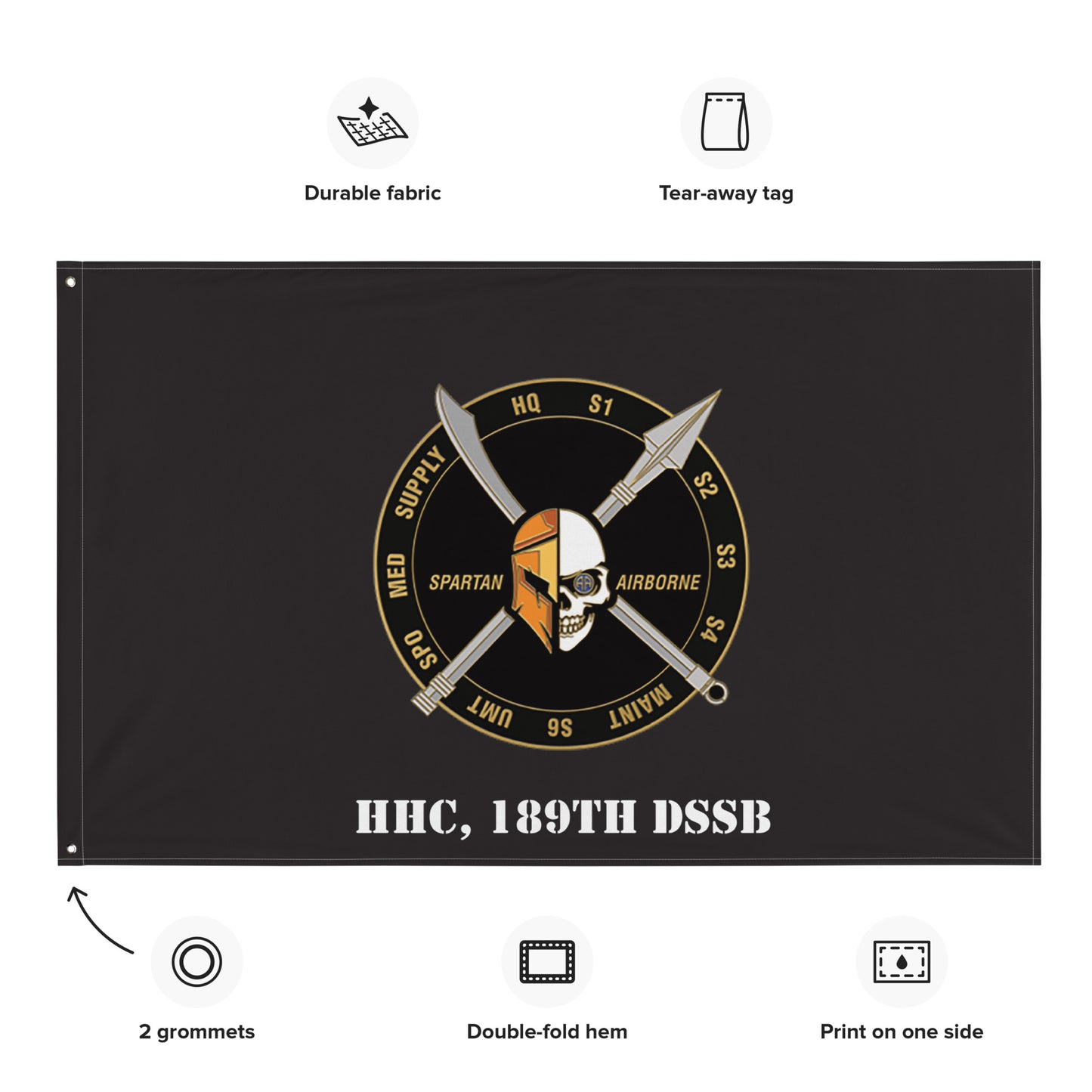 HHC, 189th DSSB Flag II