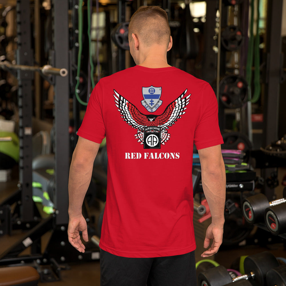 Red Falcons PT Shirt (Cotton/Polyester) 1-325 AIR BN Shirt – Jumpmasterusa
