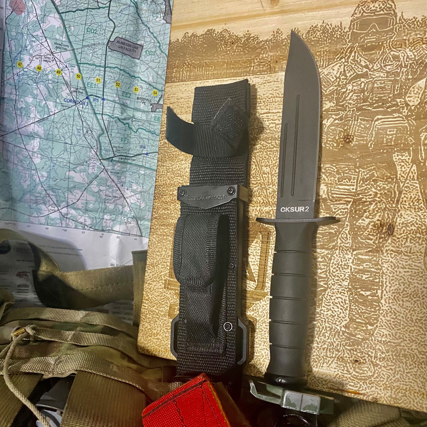 KA-BAR Style JM USA Knife